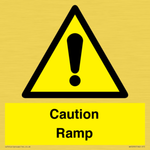 Caution Ramp